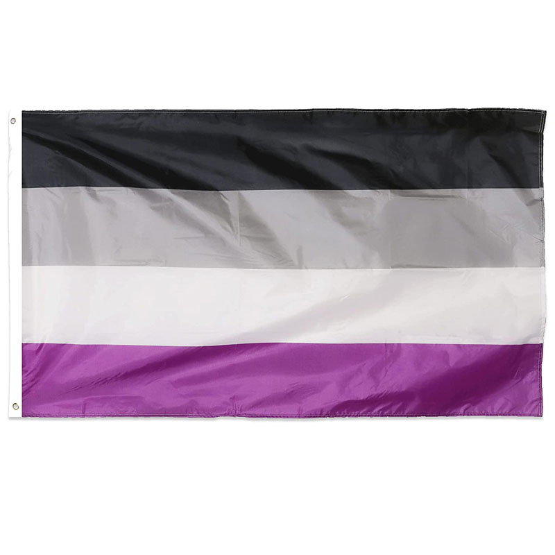 5x3ft ASEXUAL PRIDE FLAG