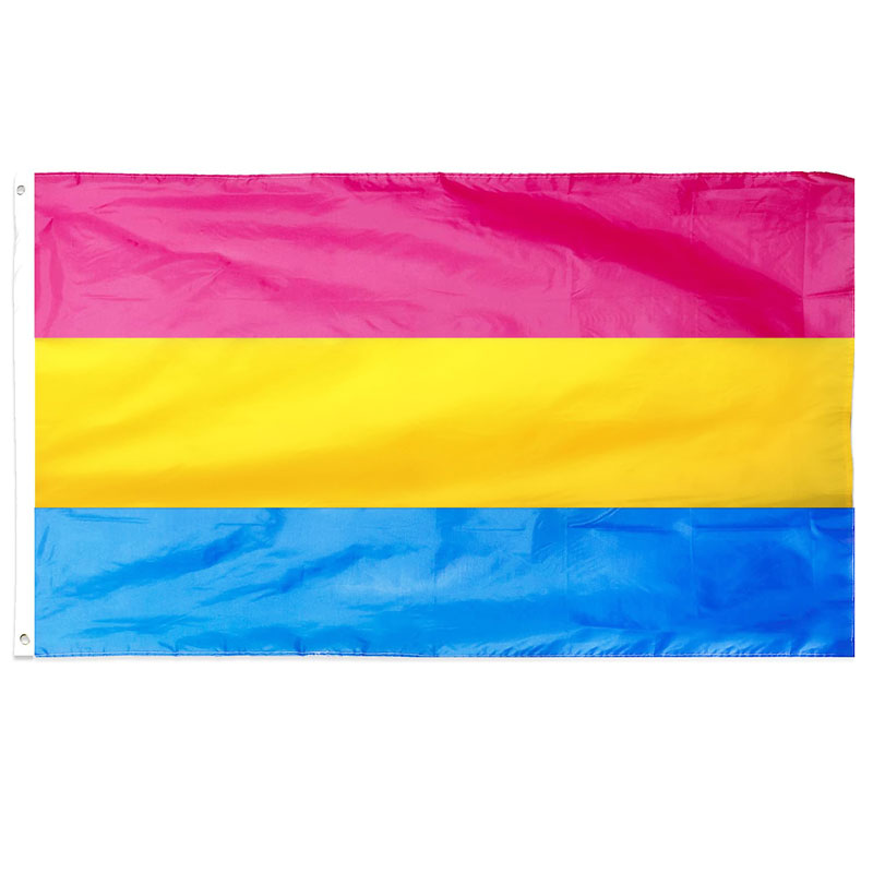 5x3ft PANSEXUAL GAY PRIDE FLAG