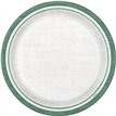 8PK 9in BOTANICAL STRIPES PLATES