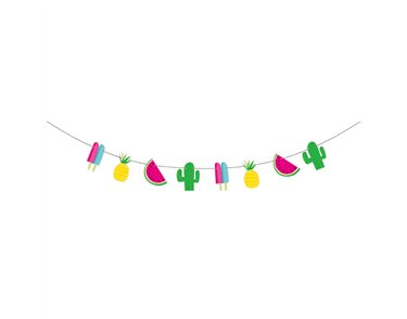 6ft SWEET SUCCULENT CUTOUT BANNER