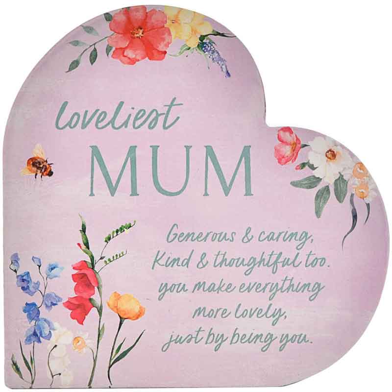 THE COTTAGE GARDEN MUM 3D HEART