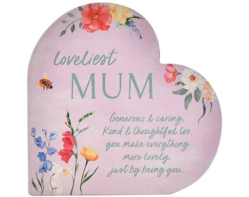 THE COTTAGE GARDEN MUM 3D HEART