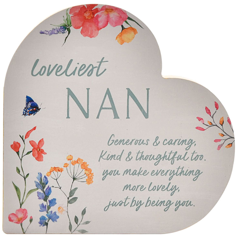THE COTTAGE GARDEN NAN 3D HEART