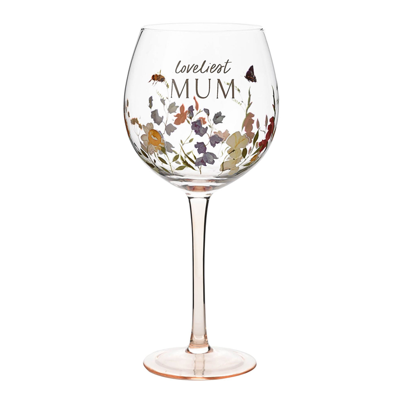 THE COTTAGE GARDEN MUM GIN GLASS