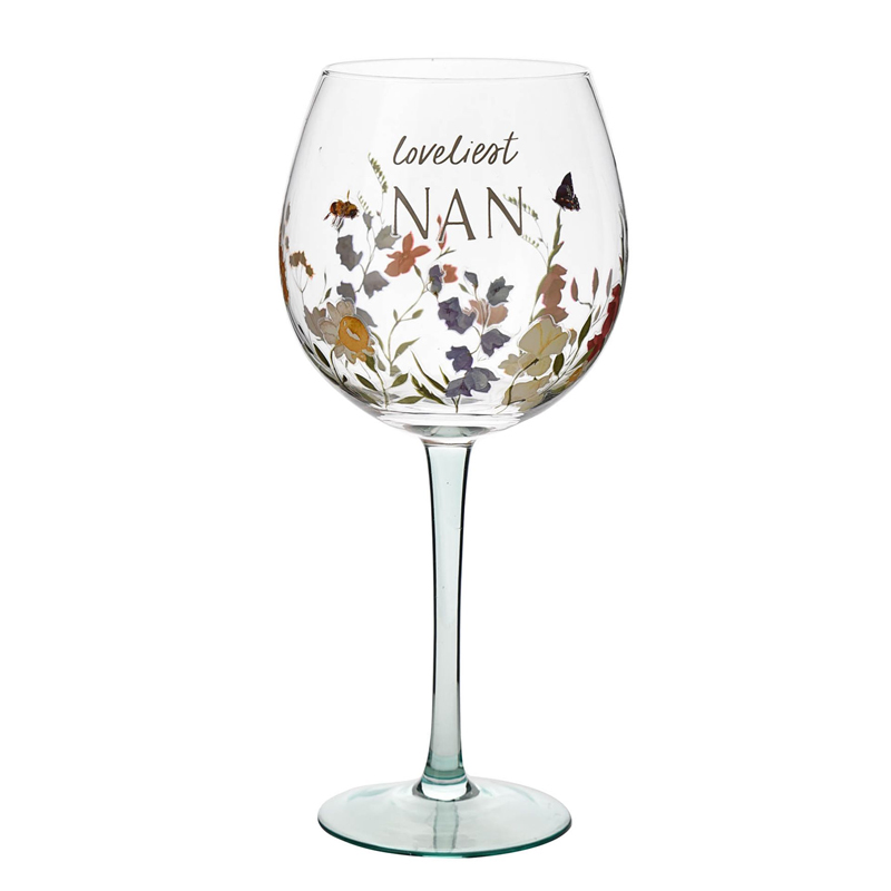 THE COTTAGE GARDEN NAN GIN GLASS