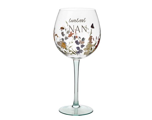 THE COTTAGE GARDEN NAN GIN GLASS