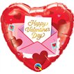 18in VALENTINE'S LOVE LETTER FOIL BALLOON