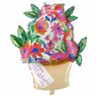 LARGE FLORAL BOUQUET SHAPED FOIL BALLOON