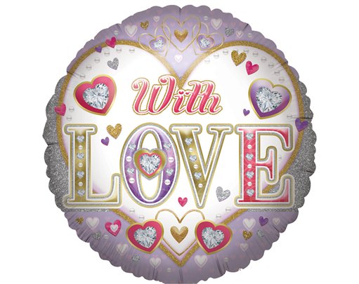 31in LOVING FOIL BALLOON