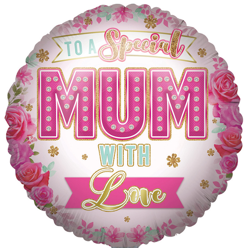 31in MUM WITH LOVE FOIL BALLOON