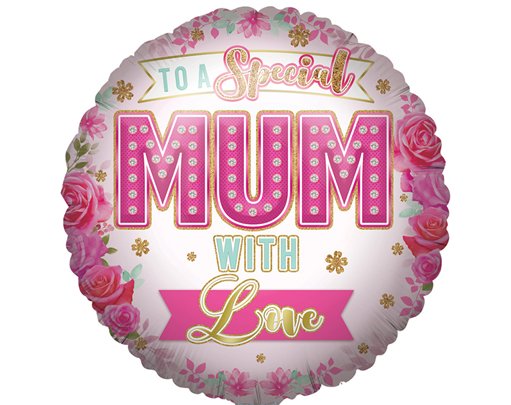 31in MUM WITH LOVE FOIL BALLOON