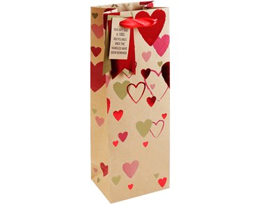 FALLING HEARTS BOTTLE BAG 6S