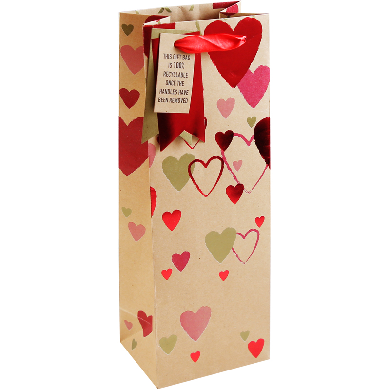 FALLING HEARTS BOTTLE BAG 6S