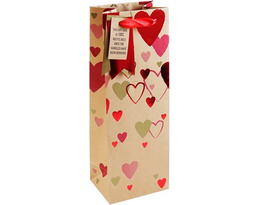 FALLING HEARTS BOTTLE BAG 6S