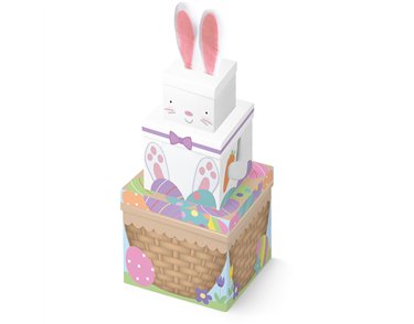 EASTER BUNNY PLUSH GIFT BOX