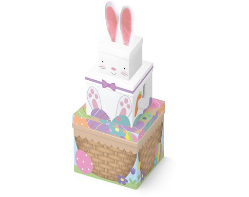 EASTER BUNNY PLUSH GIFT BOX