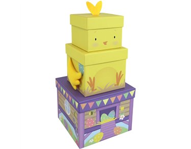 EASTER CHICK PLUSH GIFT BOX