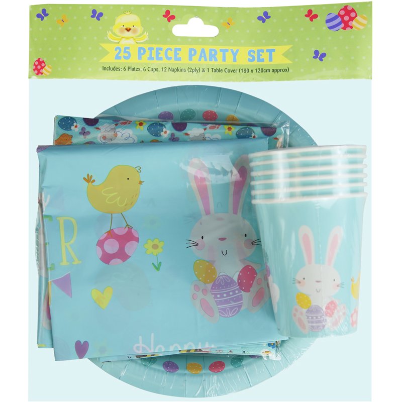25PC EASTER PARTY SET