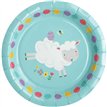 6PK 18cm EASTER PAPER PLATES