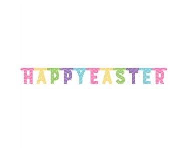 HAPPY EASTER JOINTED BANNER