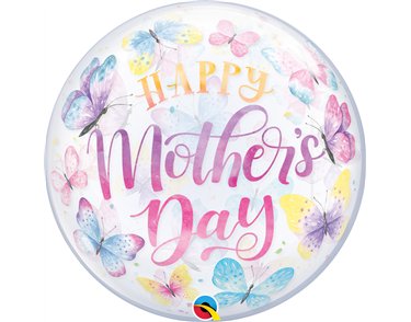 22in MOTHER'S DAY BUTTERFLIES BUBBLE