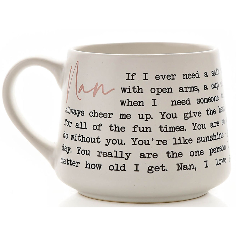 3ASST NAN MOMENTS STONEWARE MUG