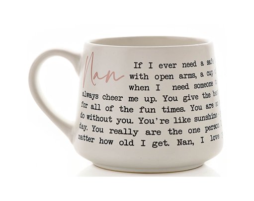 3ASST NAN MOMENTS STONEWARE MUG