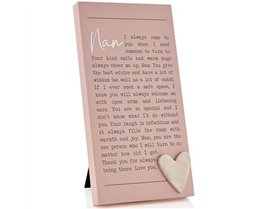 NAN MOMENTS STANDING PLAQUE
