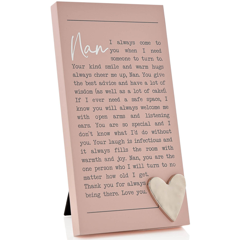 NAN MOMENTS STANDING PLAQUE