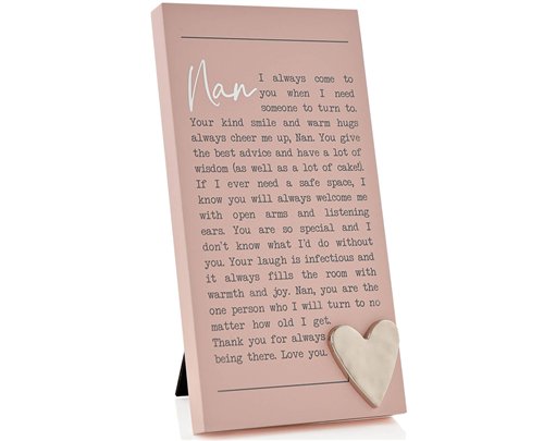 NAN MOMENTS STANDING PLAQUE