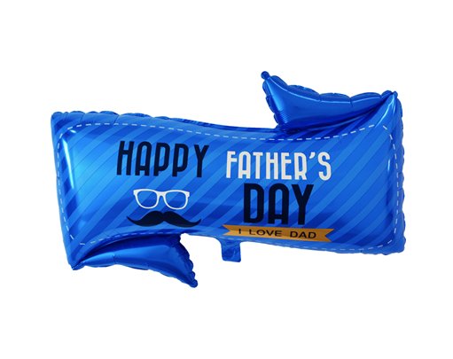 HAPPY FATHER'S DAY  BANNER FOIL BALLOON