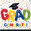 16PK GRAD CONGRATS LUNCHEON NAPKINS