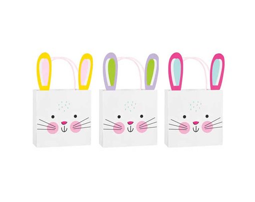 3PK BUNNY EAR EASTER TREAT BAGS