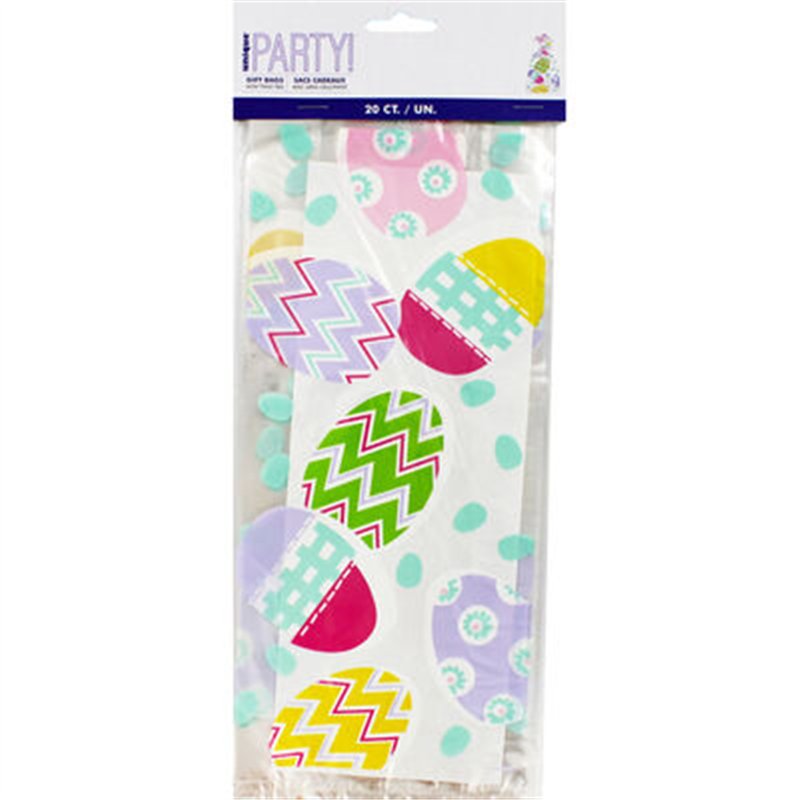 20PK LILAC EASTER CELLO BAGS