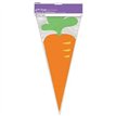 20PK CARROT CONE CELLO BAGS