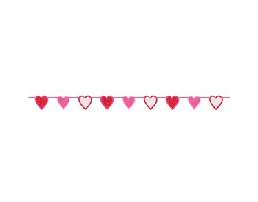 VALENTINE HEART CUT OUT BANNER