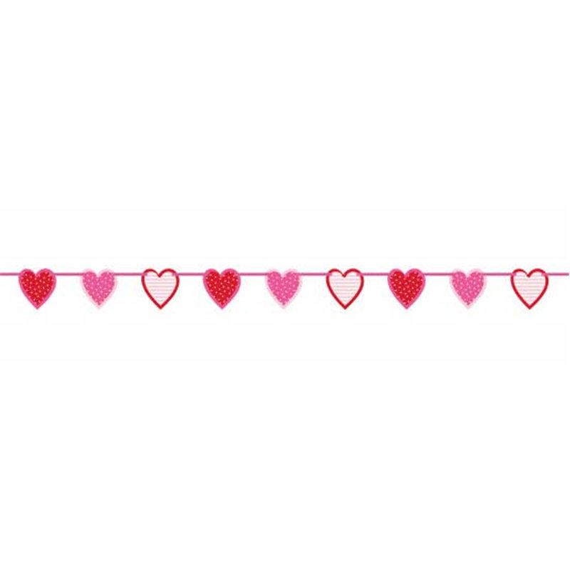 VALENTINE HEART CUT OUT BANNER