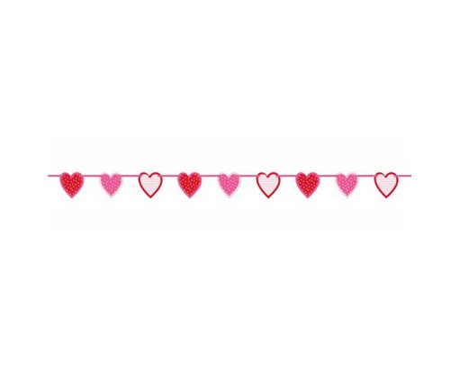 VALENTINE HEART CUT OUT BANNER