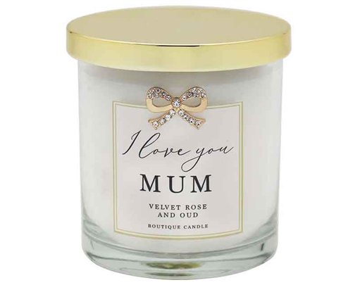 LOVE YOU MUM CANDLE