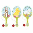 22cm 3ASST EASTER PADDLE BAT AND BALL
