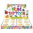 6PC 2ASST EASTER MINI TATTOOS 96S