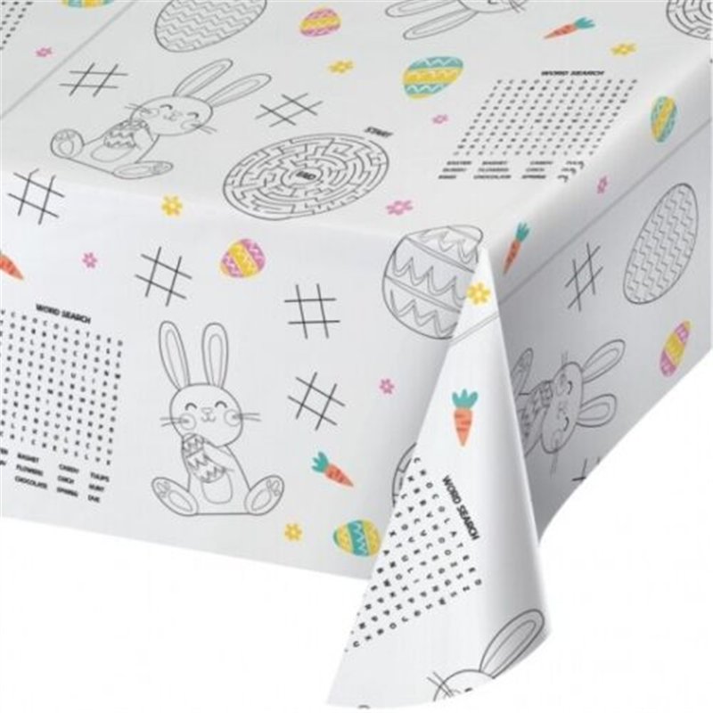 EASTER PAPER ACTIVITY TABLECOVER