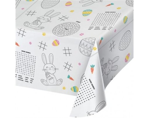 EASTER PAPER ACTIVITY TABLECOVER