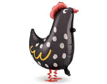 48x60cm ROOSTER SHAPED STANDING FOIL BALLOON