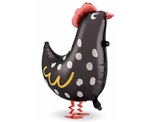48x60cm ROOSTER SHAPED STANDING FOIL BALLOON