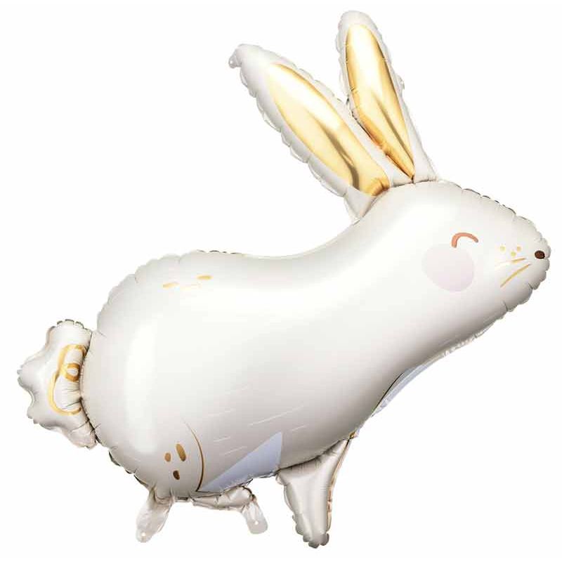 67x88cm HARE SHAPED STANDING FOIL BALLOON