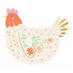 20PK HEN SHAPED NAPKINS