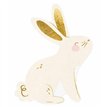 20PK BUNNY SHAPED NAPKINS