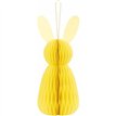 30cm YELLOW BUNNY HONEYCOMB PAPER DECORATION