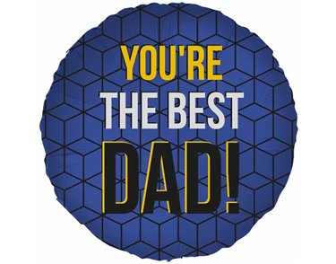 18in YOU'RE THE BEST DAD FOIL BALLOON